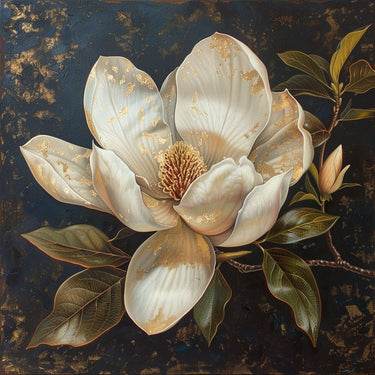 Tableau Moderne Avec Une Fleur